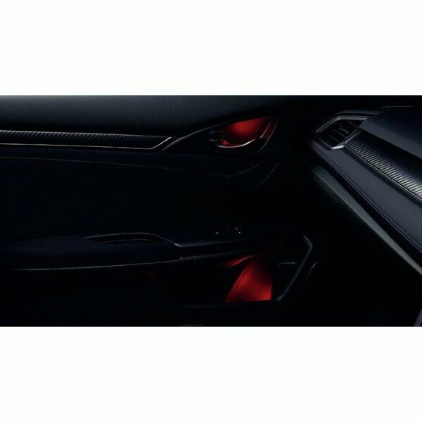 HONDA Genuine CIVIC Type-R FC1 FK7 FK8 Inner Door Handle RED LED LIGHT Kit OEM 12