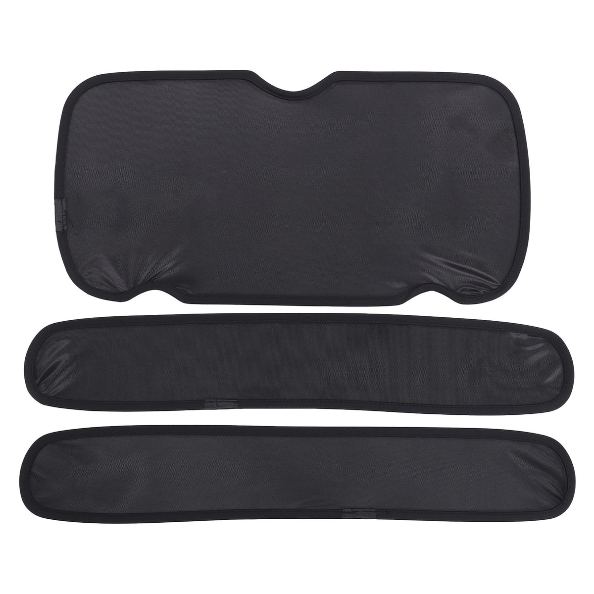 Black Memory Steel Sunroof Sunshade Cover For Land Rover Defender 2004-2018 14