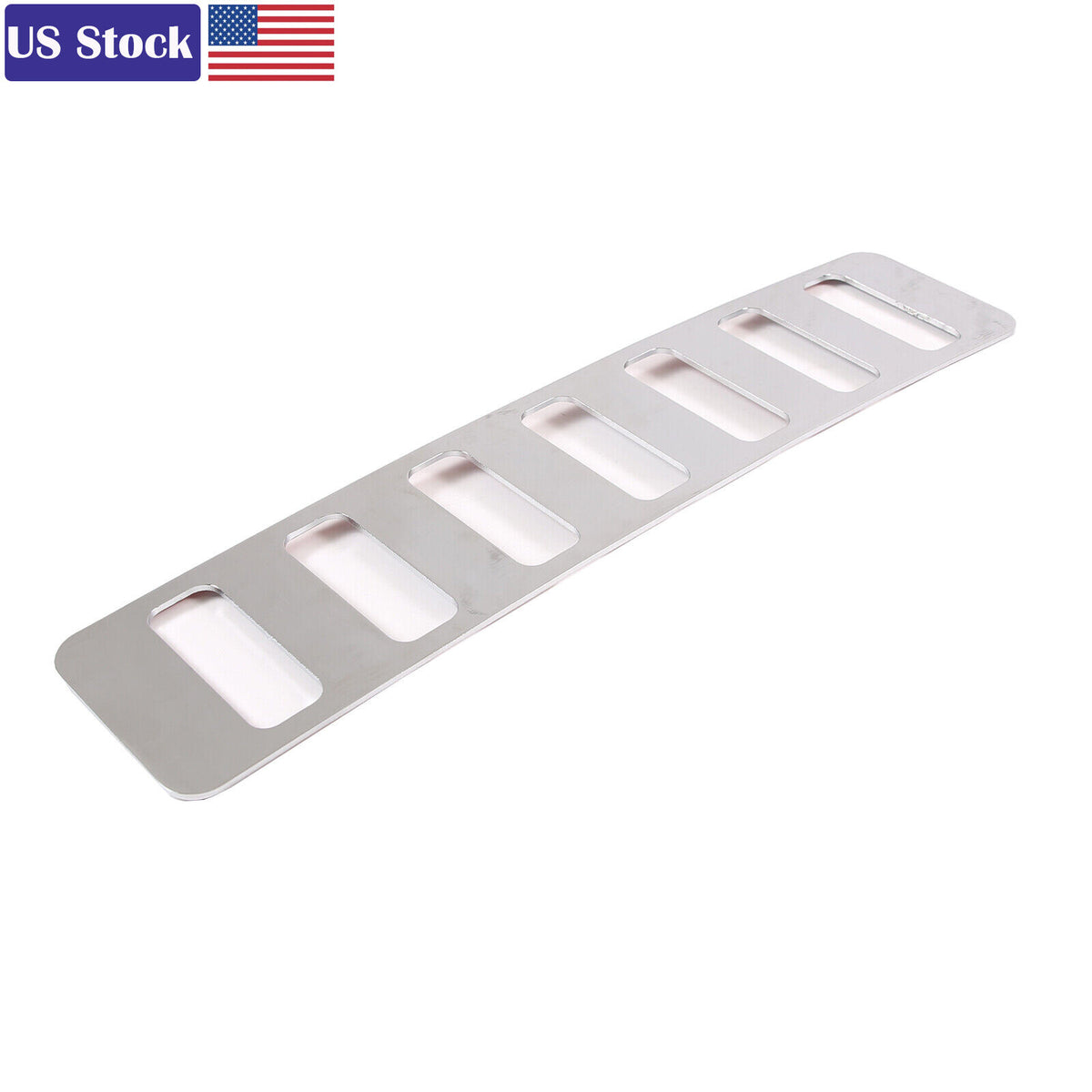Chrome Front bumper Lower Grille Trim Cover Fit For Hummer H2 SUV SUT 2003-09 US 10