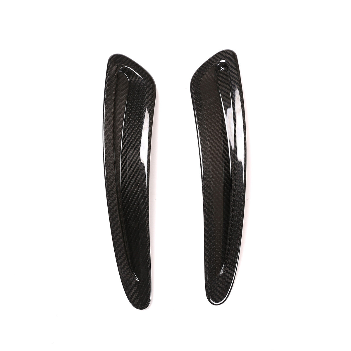 2pcs Real Carbon Fiber Side Hood Vent Covers For Toyota Supra A90 MKV 2019-24 4