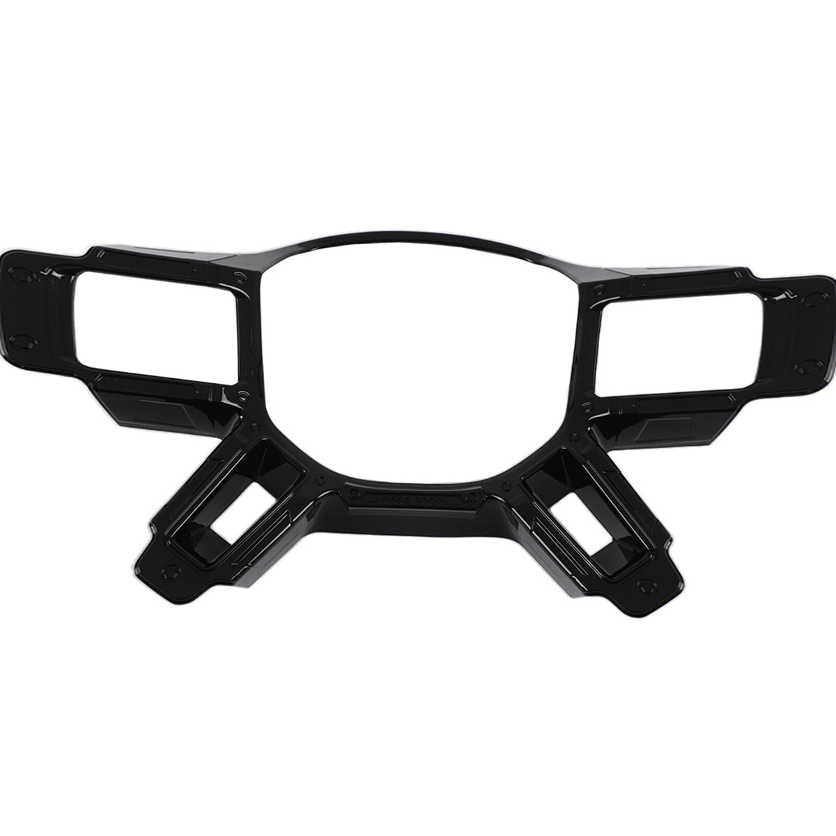 Mecha Glossy Black Steering Wheel Frame Trim For Land Rover Defender L663 20-25 15