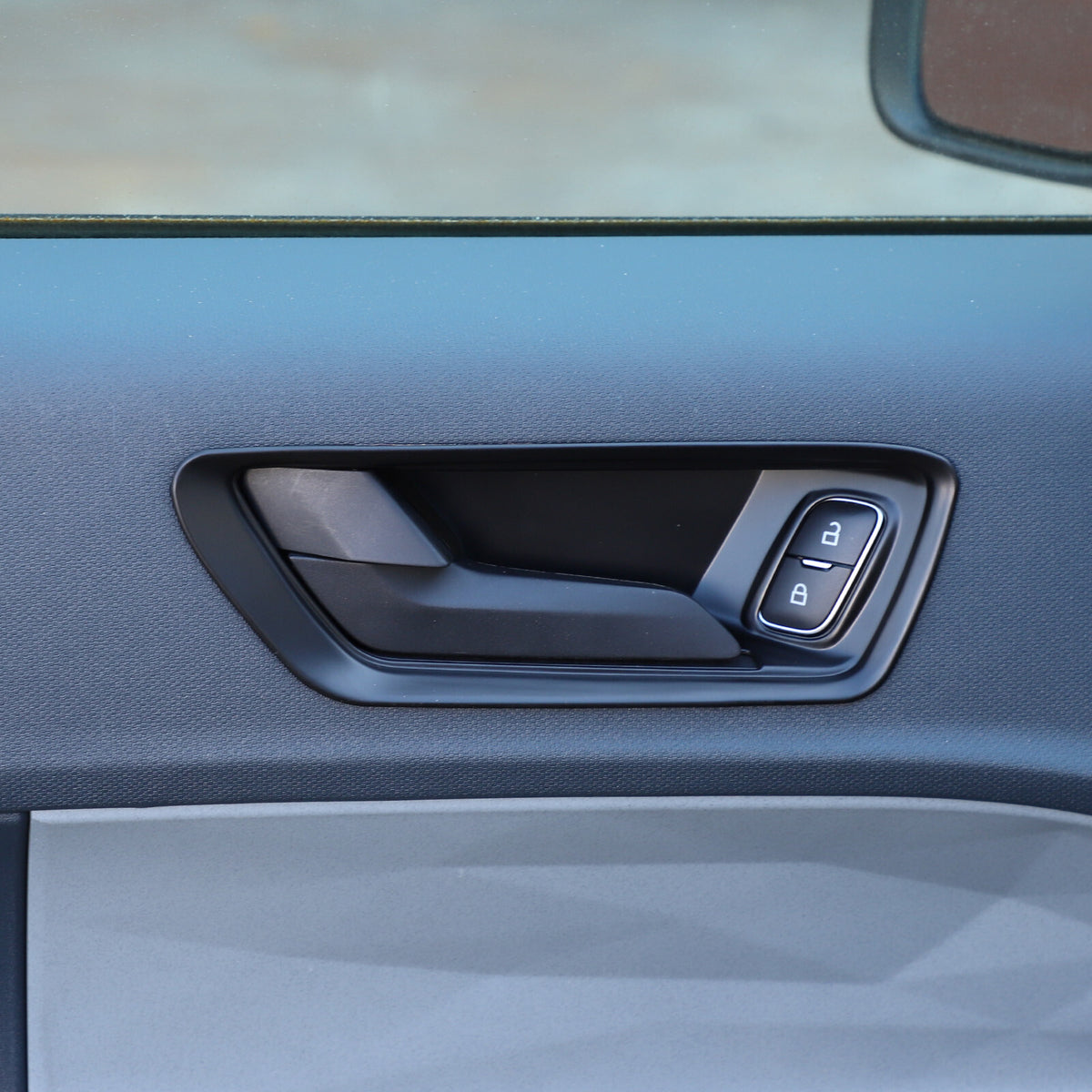 Matte Black Full Interior Set Panel Decor Cover Trim Kit For Ford Maverick 22-24 32