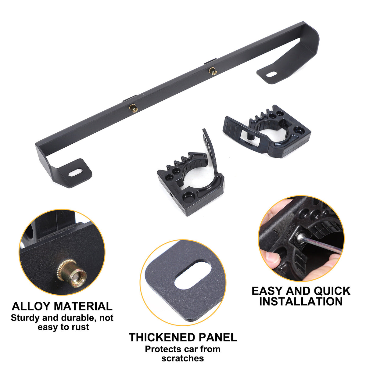 Passanger Side Under Seat Flashlight Holder Bracket Mount For Corvette C8 20-26 16