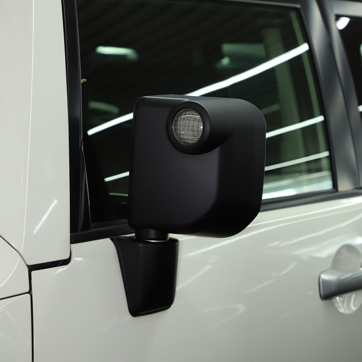 Matte Black Mirror Covers +Door Handle Cover Kit For Toyota FJ Cruiser 07-21 US 2