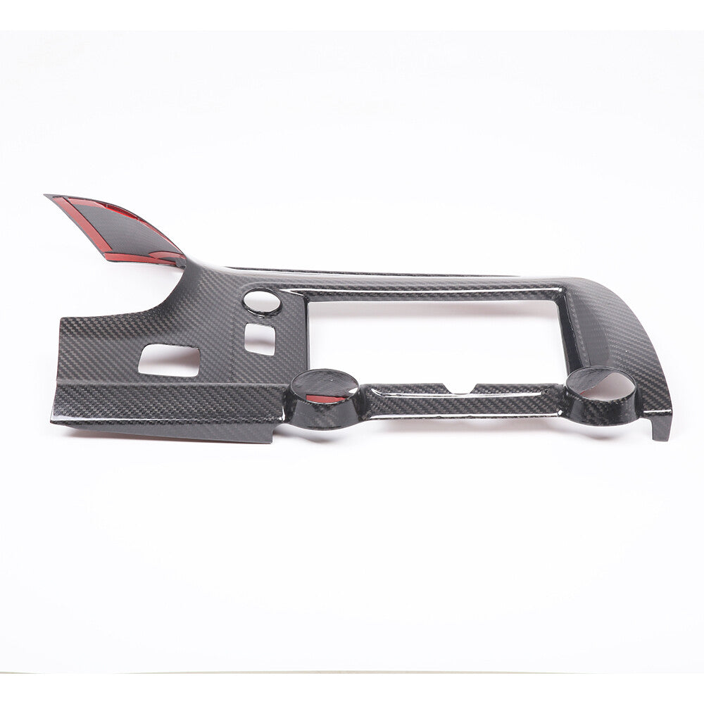 Real Carbon Fiber Interior Dashboard Trim Cover Decor Kit For Corvette C7 14-19 8