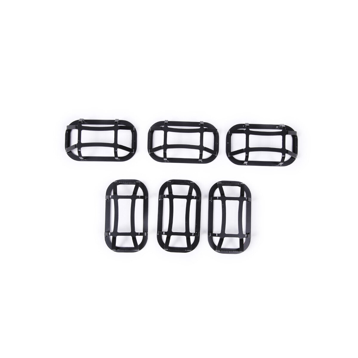 Carbon Steel Roof rear tailgate Light Trim Cover For 03-09 HUMMER H2 SUV SUT 7