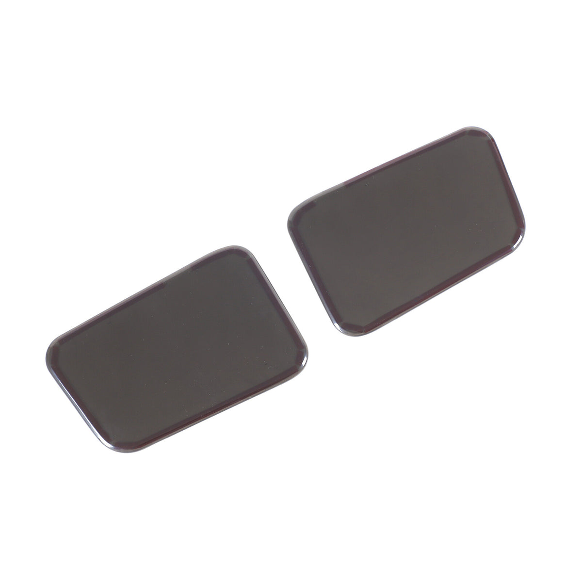 Smoked Black Rear Tail Light Lamp Decor Cover Trim For Hummer H2 2003-2009 21