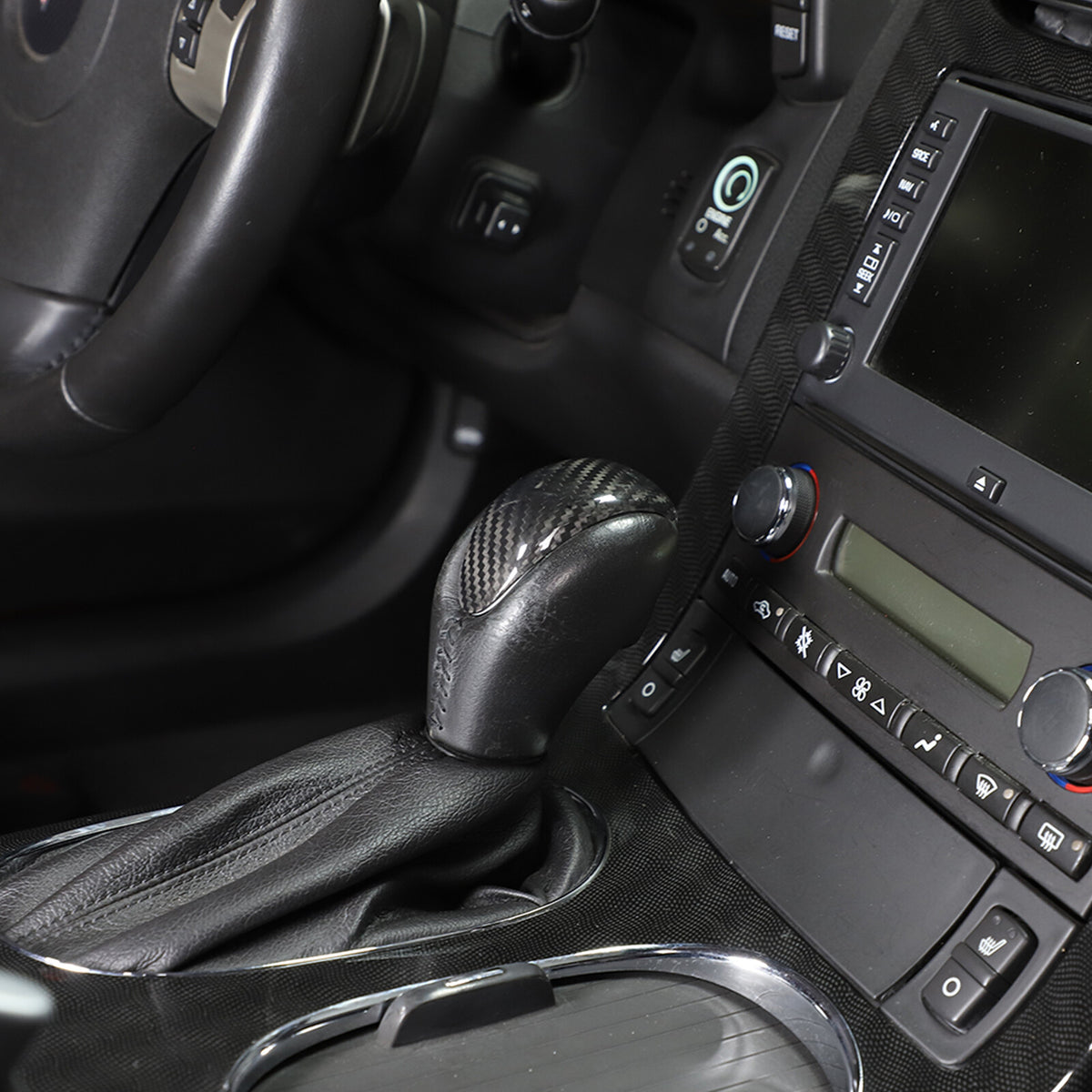 Real Dry Carbon Fiber Full Interior Set Decor Trim Kit for Corvette C6 2005-13 - Styles 16-20 31