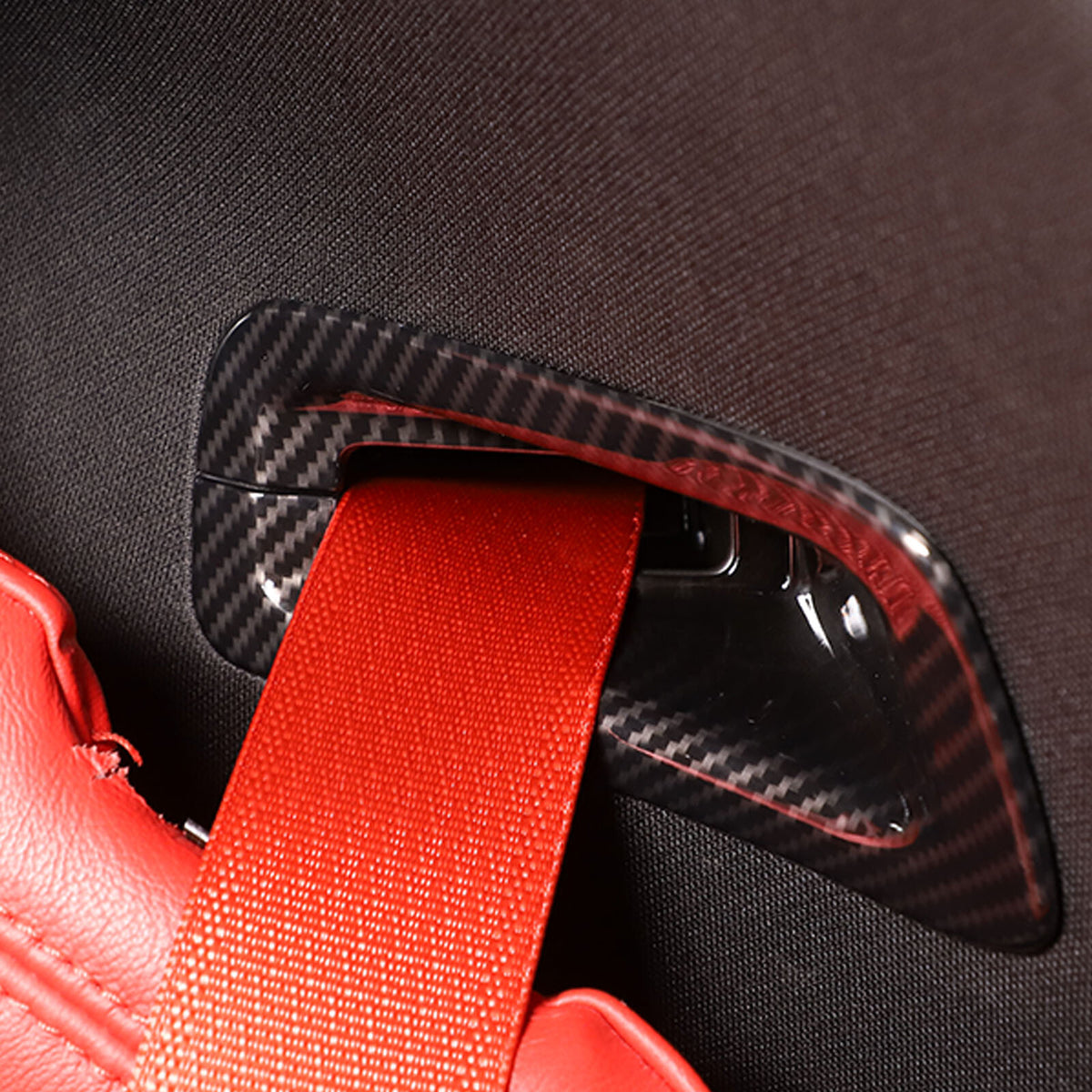 Carbon Fiber ABS Interior Full Decor Cover Trim Kit For Corvette C8 2020-2025 - Styles 31-35 69