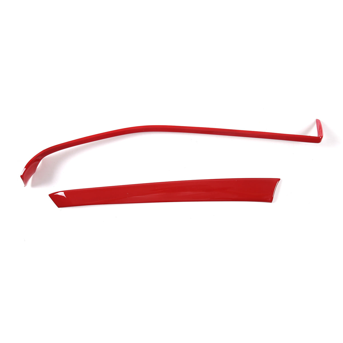 Red Full Interior Set Dash Panel Decor Cover Trim Kit For Corvette C8 2020-25 - Variants 11-15 20