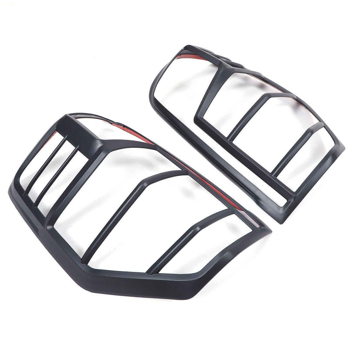 Matte Black Tail Lamp Lights Cover For Mitsubishi L200 Triton MR 2019-23 13