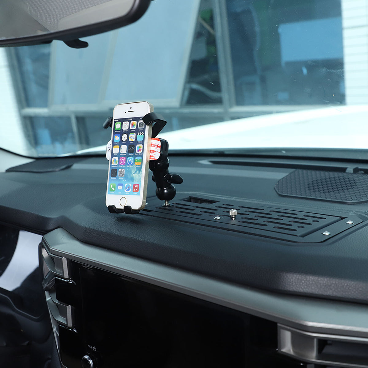 US Flag Dashboard mobile phone bracket storage box For Toyota Tundra 2022-26 9