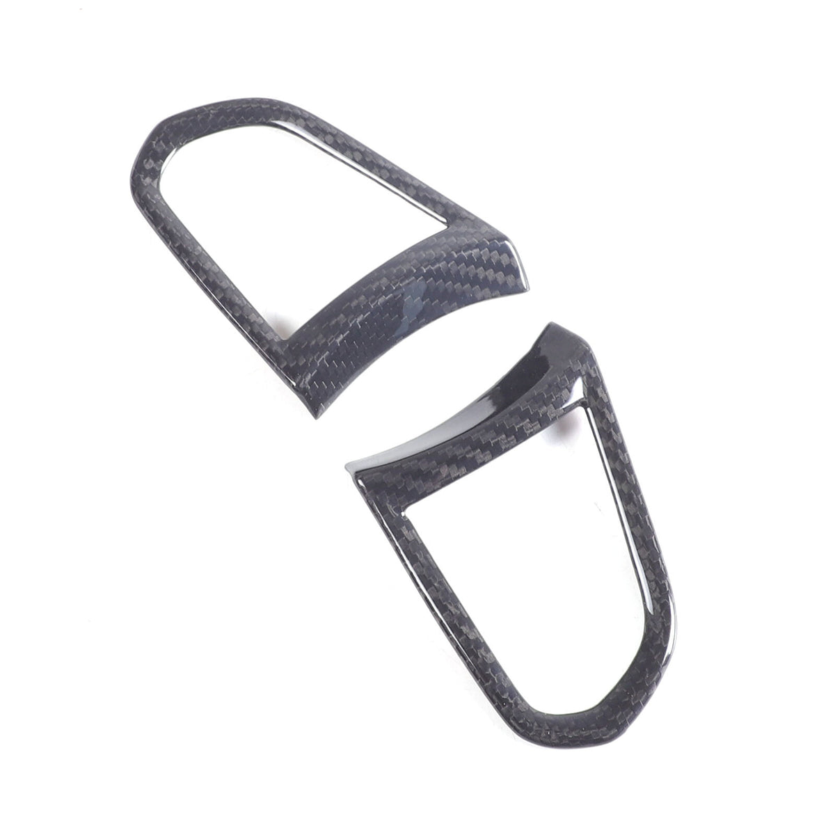 Real Carbon Fiber Steering Wheel Button Cover Trim For Lotus EMIRA 2021-25 US 22