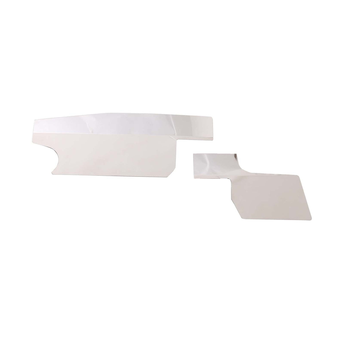Silver Stainless steel RADIATOR SHROUD COVER Engine Trim For Corvette C6 05-13 10