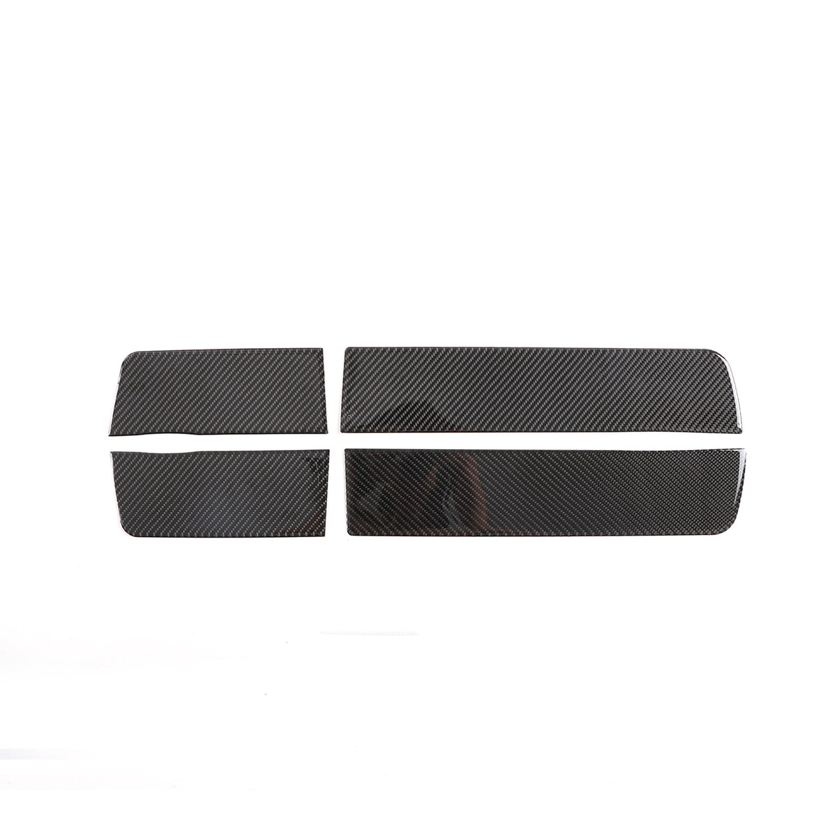 Carbon Fiber Interior Door Armrest Panel Trim Sticker For Hummer H2 2003-09 14