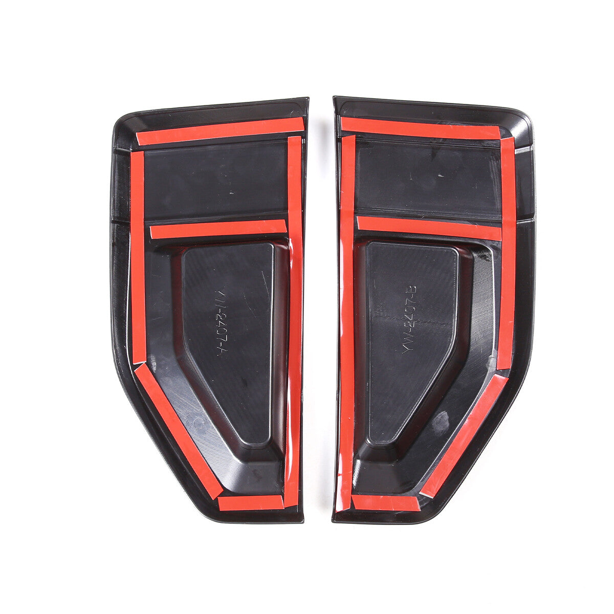 Matte Black Full Interior Set Panel Decor Cover Trim Kit For Ford Maverick 22-24 11