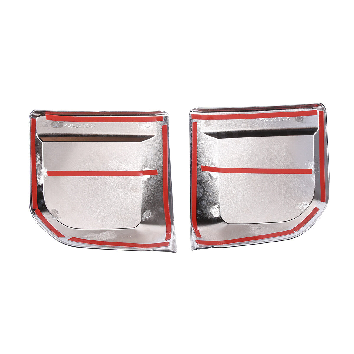 Chrome Exterior Front & Rear Bumper Corner Panel Trim For Ford Maverick 2022-23 5