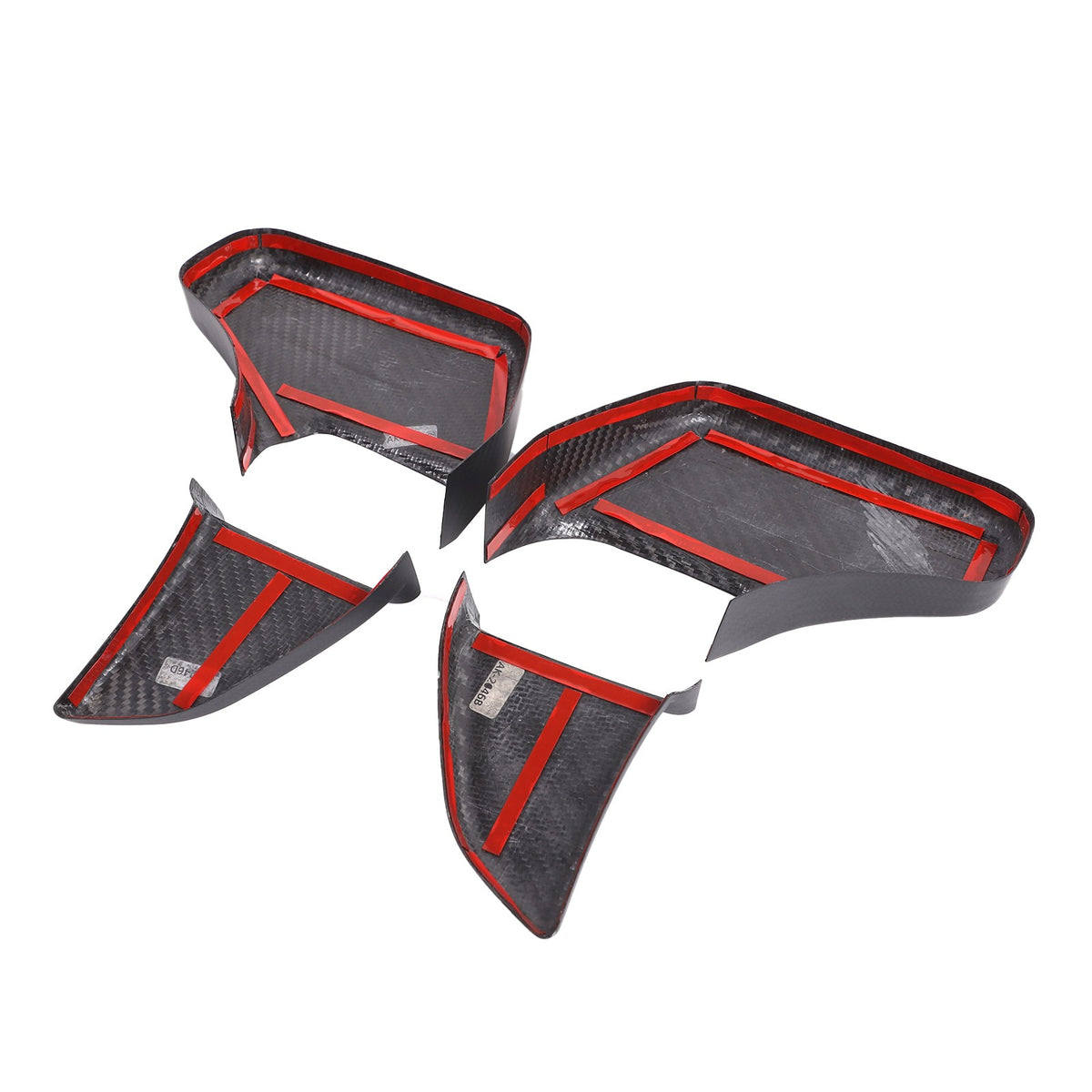 Matte Real Carbon Fiber Side Mirror Base Trim For Benz G-Class W464 2019-2024 17