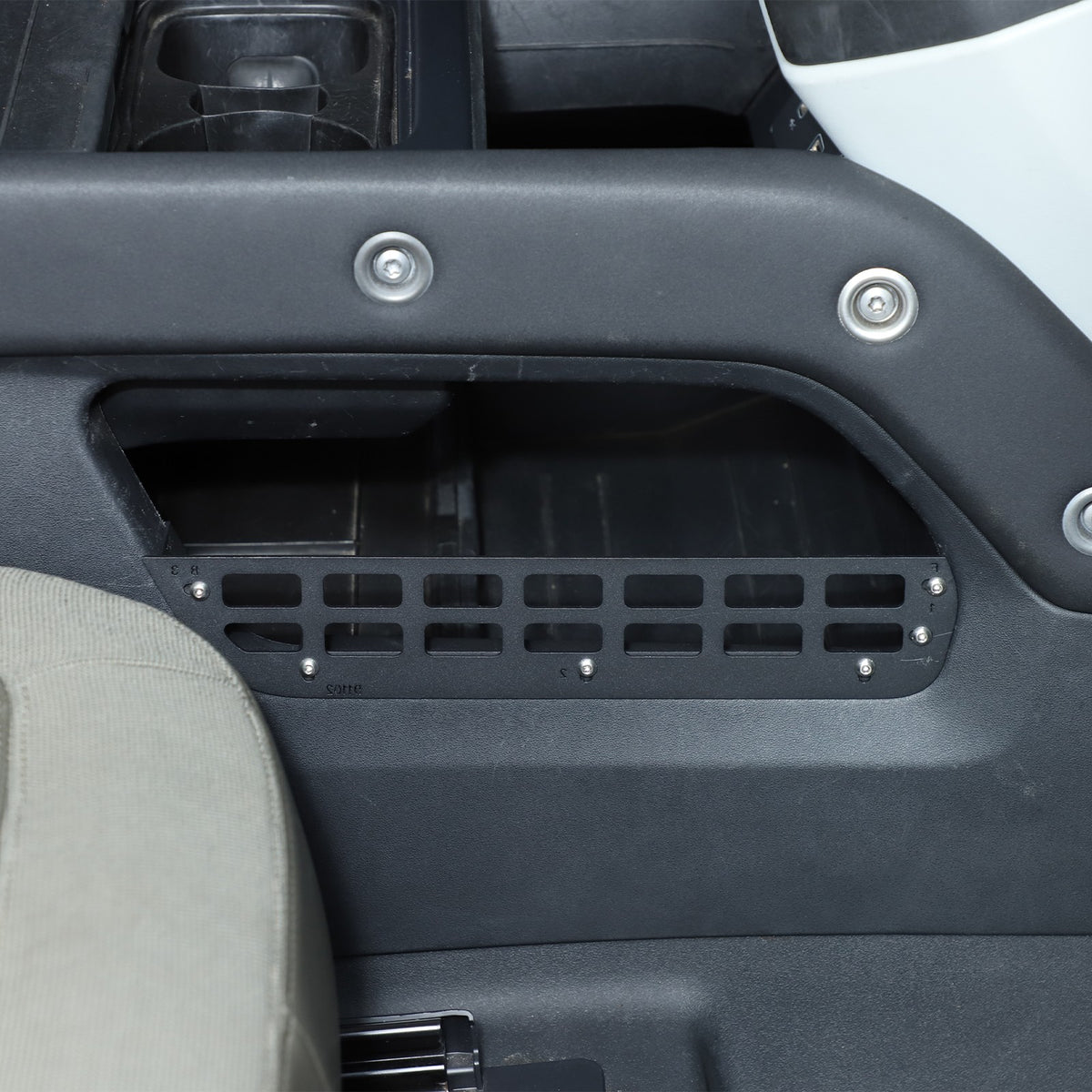 Center Console Lower Side Storage Molle Panel Box For LR Defender L663 20+ US 2