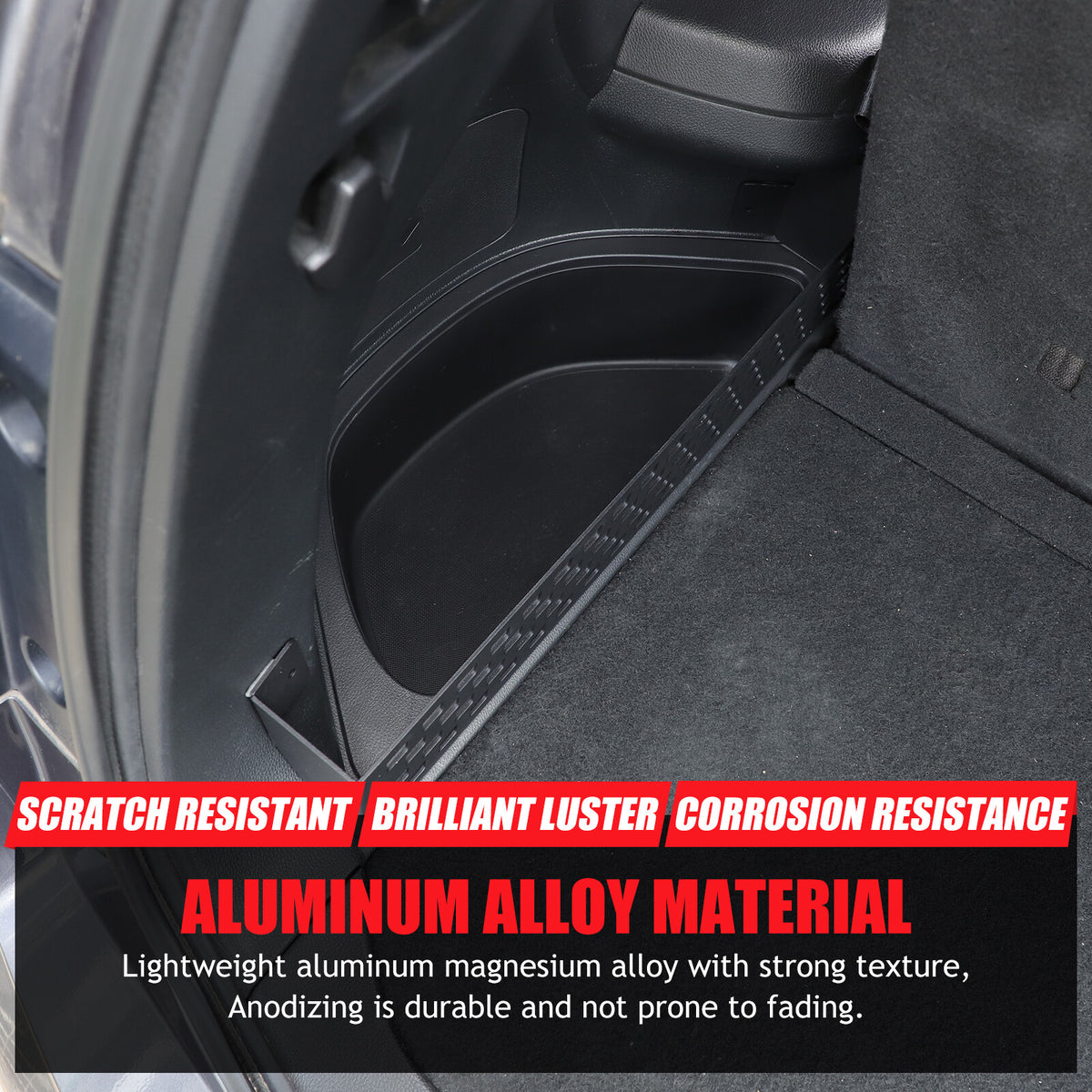 Left Trunk Side Storage Baffle Box Tray Molle Panel For Honda Pilot 2016-2022 23