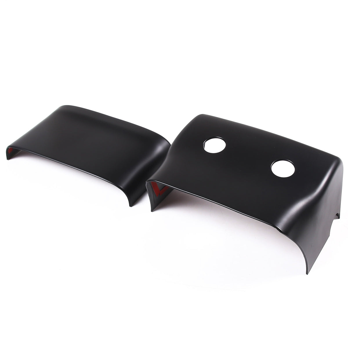 Matte Black ABS Steering Wheel Base Trim Cover For Jaguar F-TYPE 2013-2024 6