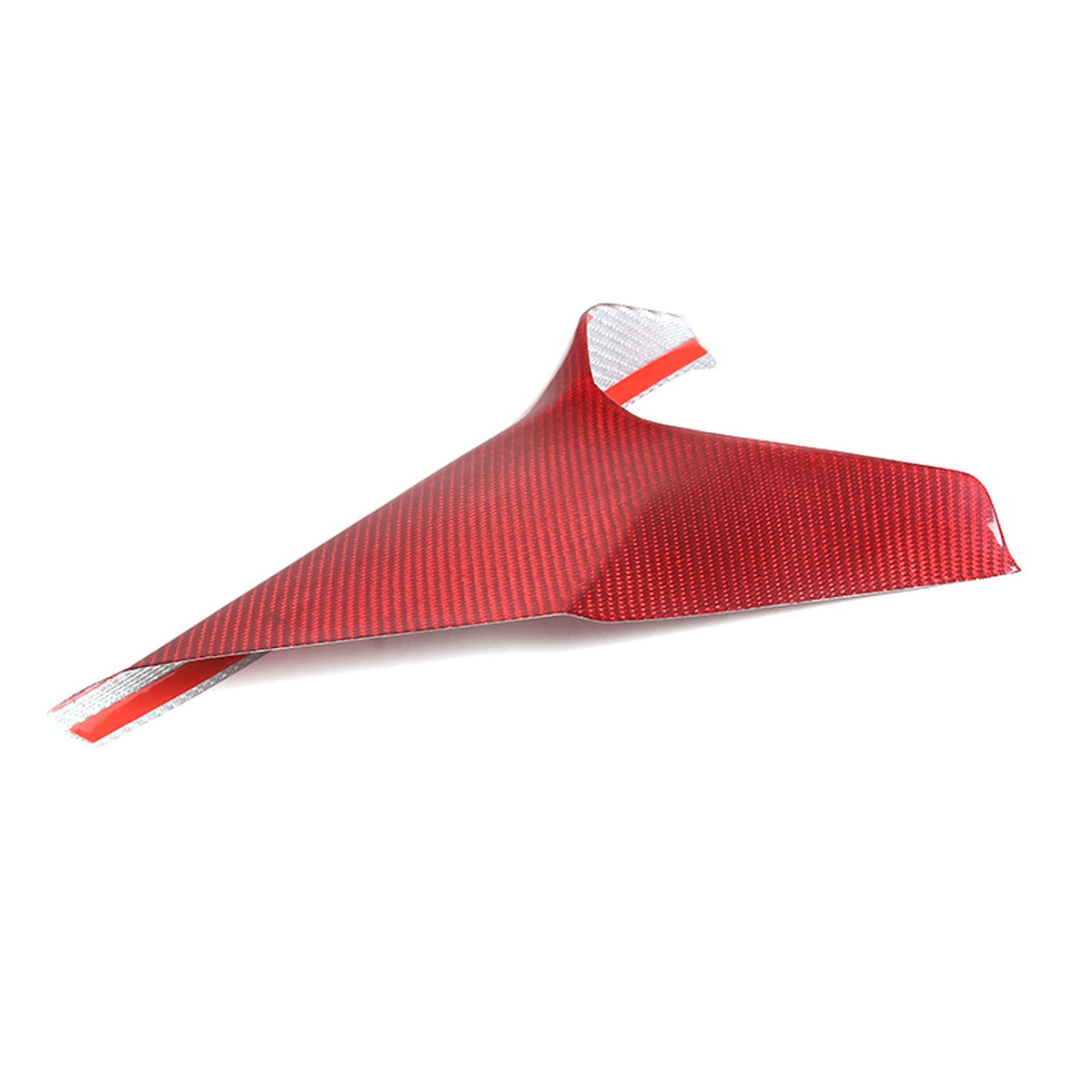 Red Real Carbon Fiber Center Gear Shift Side Panel Trim For Toyota Supra A90 19+ 4