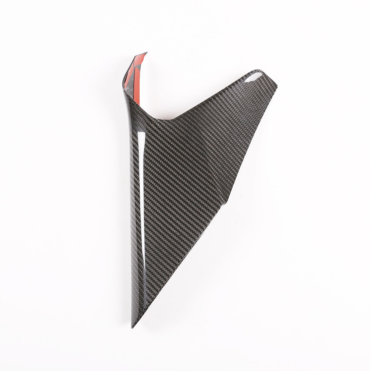 Real Carbon Fiber Center Gear Shift Panel Set Interior Trim For GR Supra 20-22 11