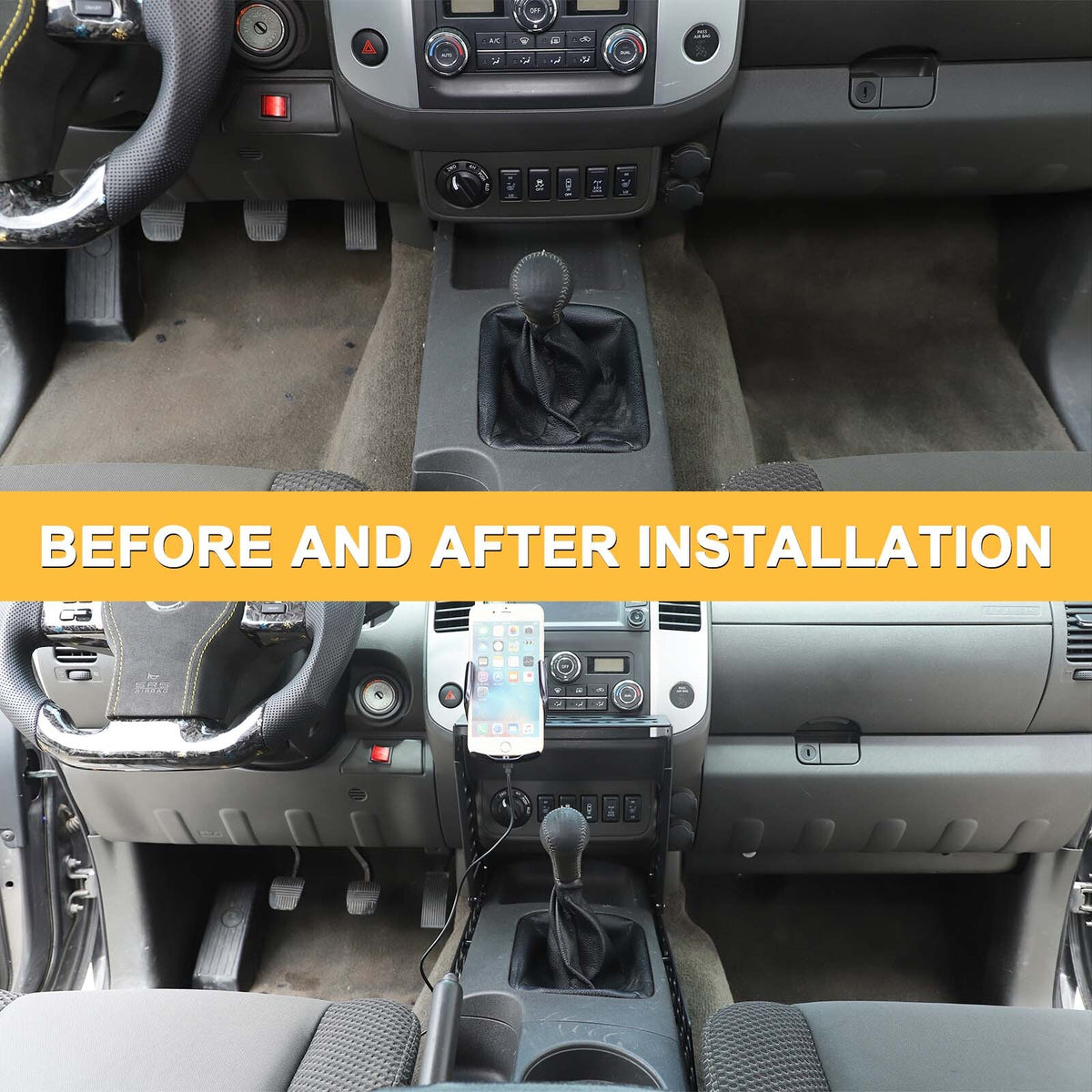Wireless Center Multi-Function Extension Platform For Nissan Frontier 2009-2017 18