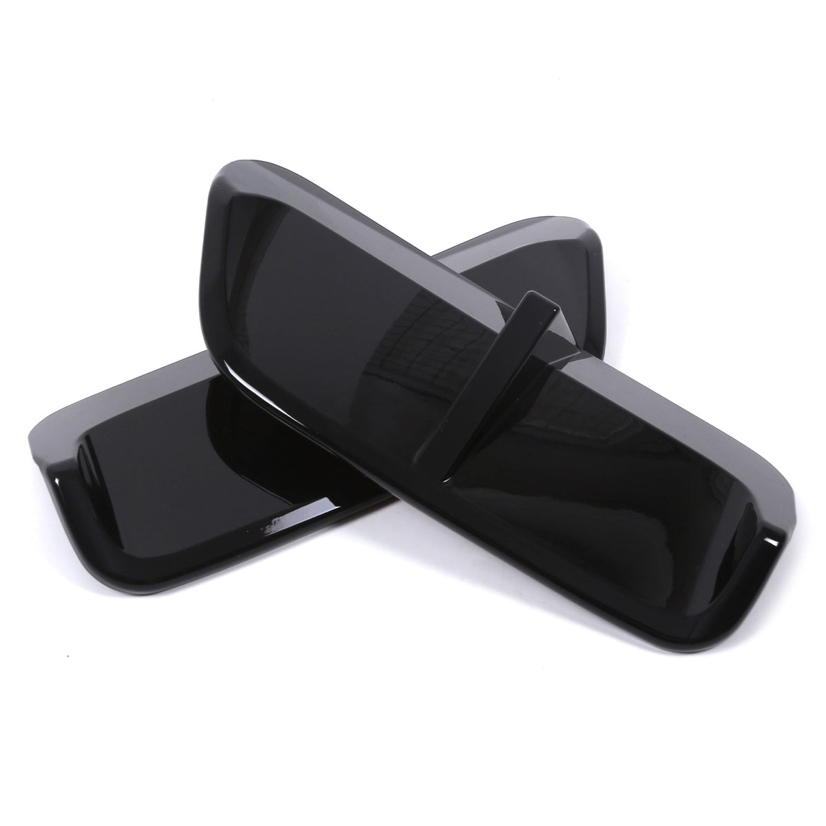 Piano Black Rear Lower Bumper Side Spoiler Trim For BMW X1 U12 23+ Sport US 11
