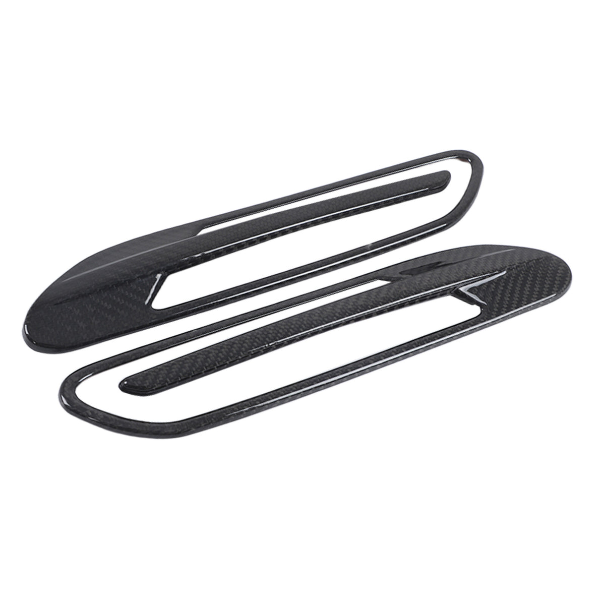 Real Carbon Fiber Side Fender Air Inlet Trim For Mercedes Benz AMG GT50/GT63 7