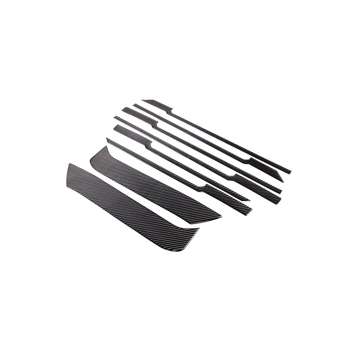 Carbon Fiber Front Grill Grille Inserts Cover Trim For Toyota Tundra 2022-23 10