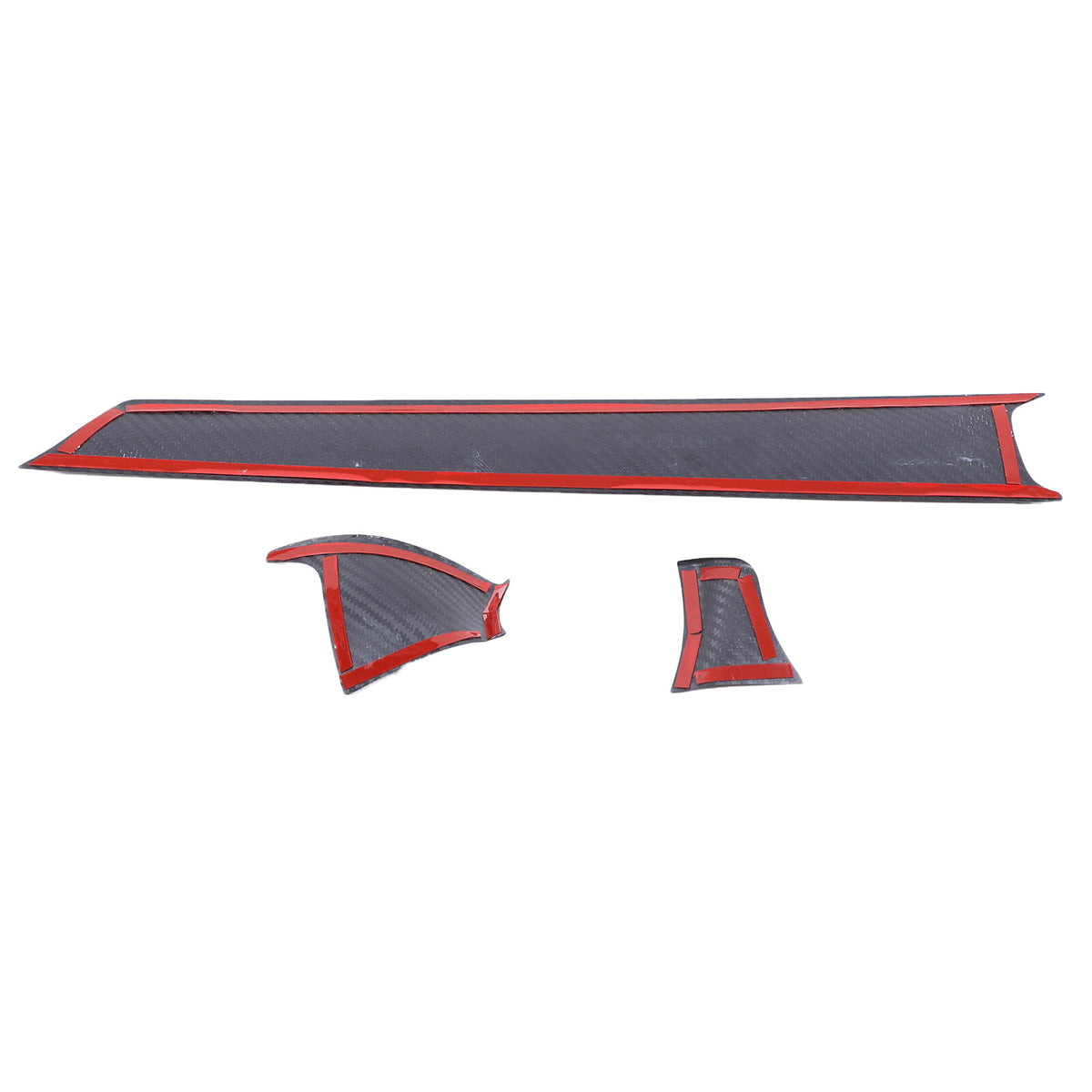 Real Carbon fiber Interior Dashboard Cover trim Strip for Alfa Romeo Tonali 22+ 12