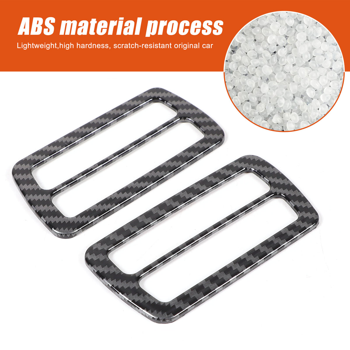 ABS Carbon Fiber Interior Full Set Panel Cover Trim Kit for Toyota Tacoma 24-26 - Styles 11-15 9