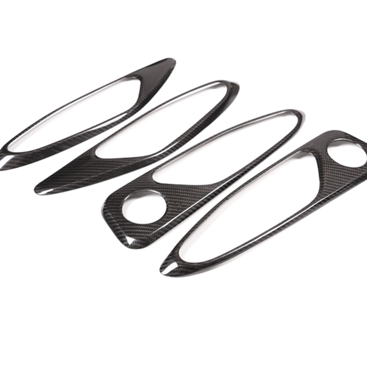 Real Carbon Fiber Inner Door Handle Trim Cover For Alfa Romeo Giulia 952 2017-20 12