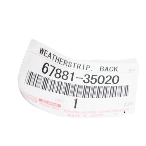 TOYOTA OEM Weatherstrip Back Door Hatch Seal 67881-35020 for 4RUNNER 4