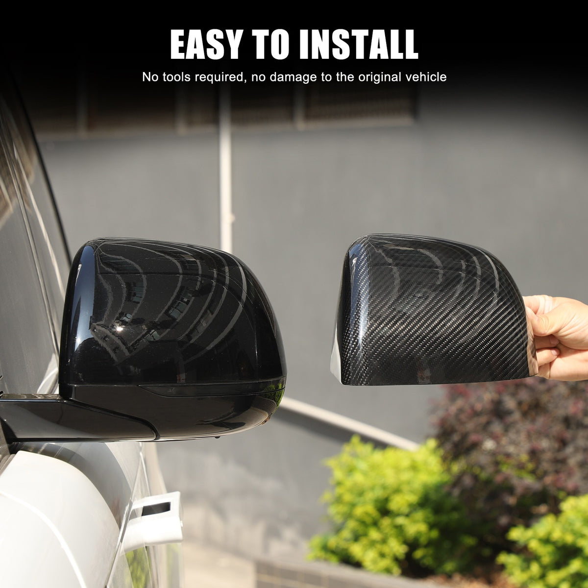 Real Carbon Fiber Side Mirror Cover For LR Range Rover Sport L461 Vogue L460 23+ 8