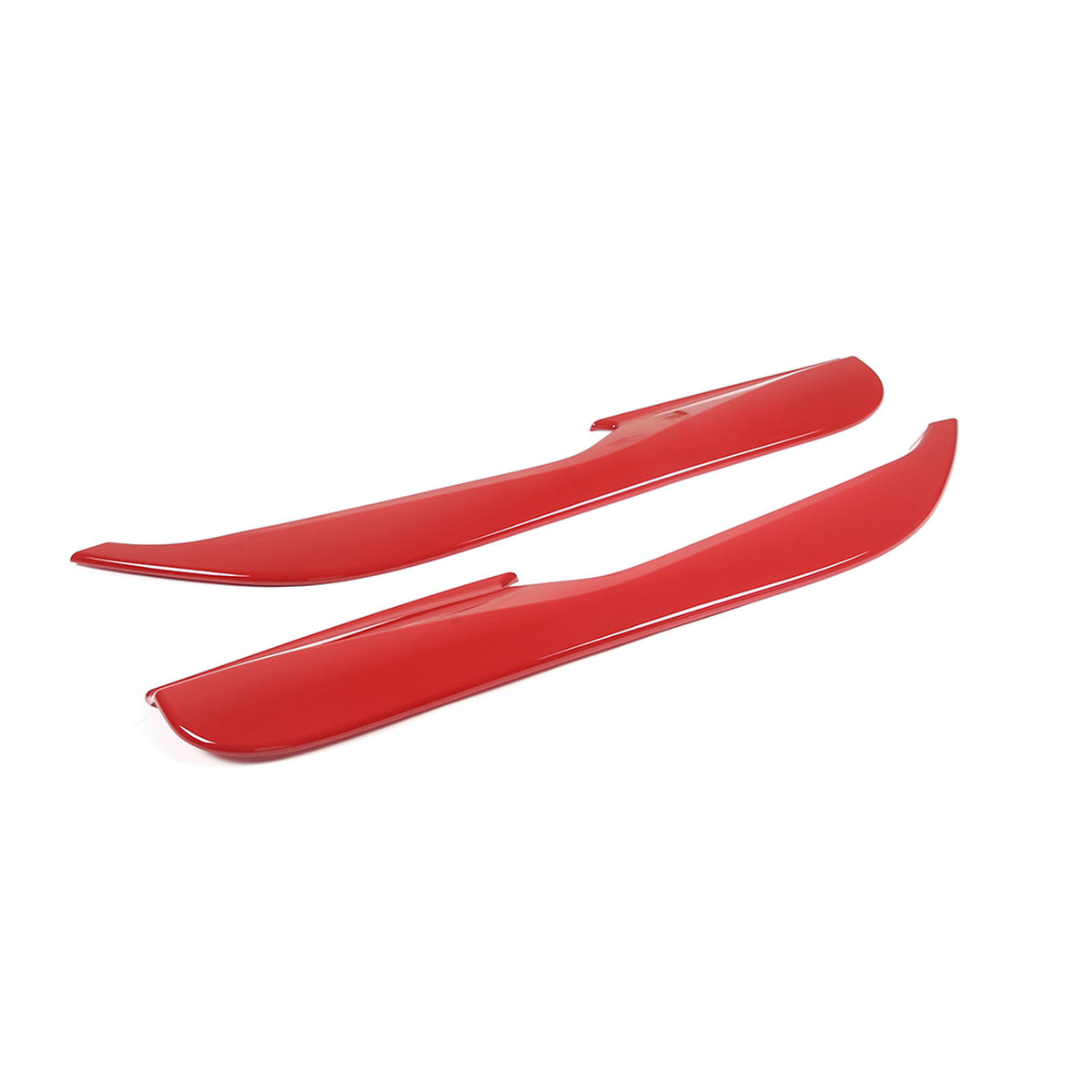 Sports Red ABS Interior Door Anti-kick Panel Cover Trim For Corvette C8 20+ US 12