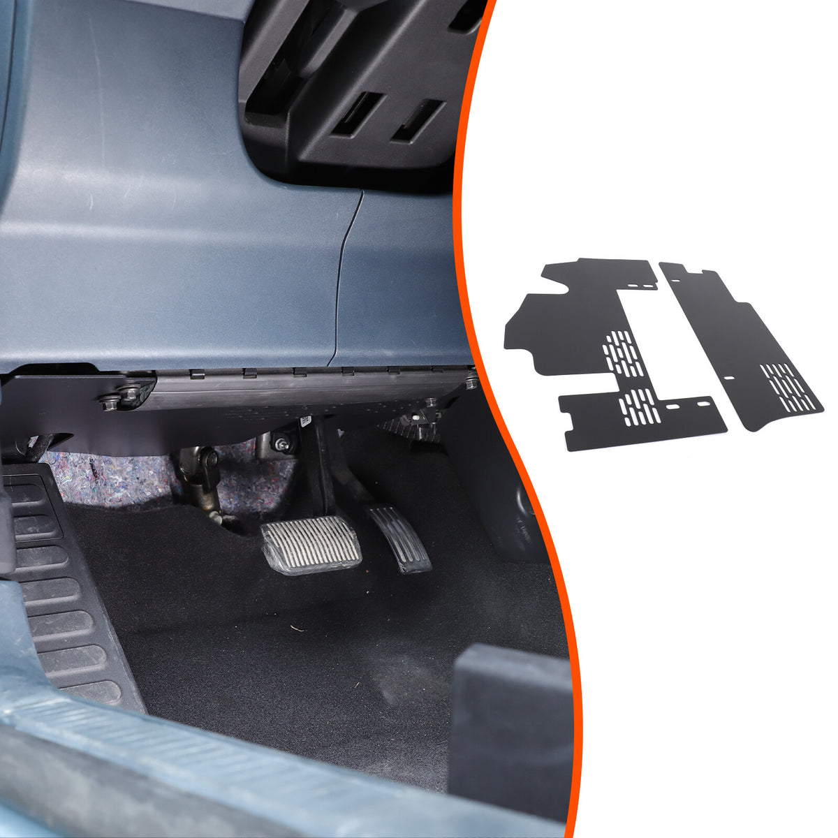 Replacement Lower Dashboard Bottom Protector Panel Guard For Ford Maverick 2022+ 7