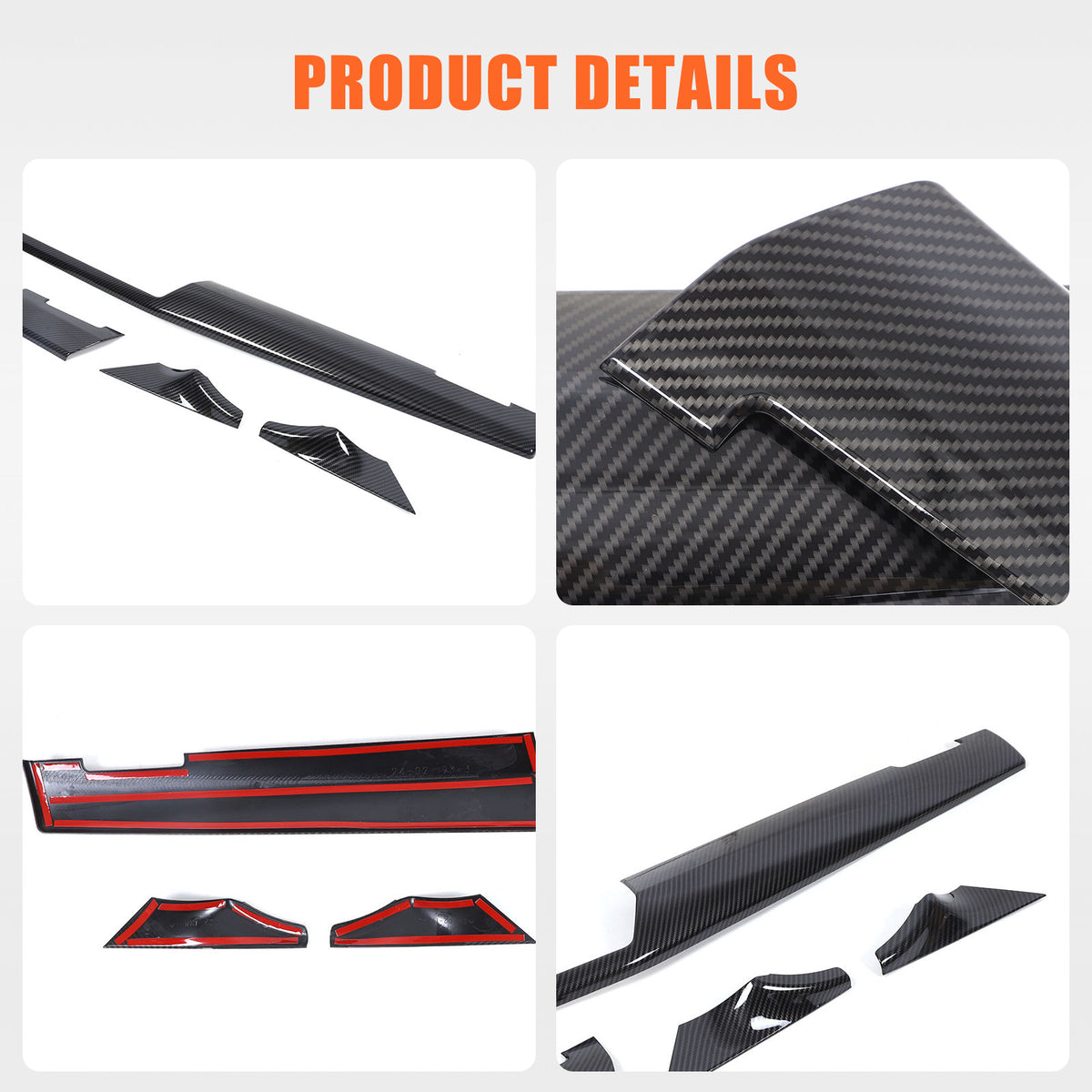 Carbon Fiber Console Dashboard Panel Trim Cover For BMW 5 Series G60 i5 24+ US 7