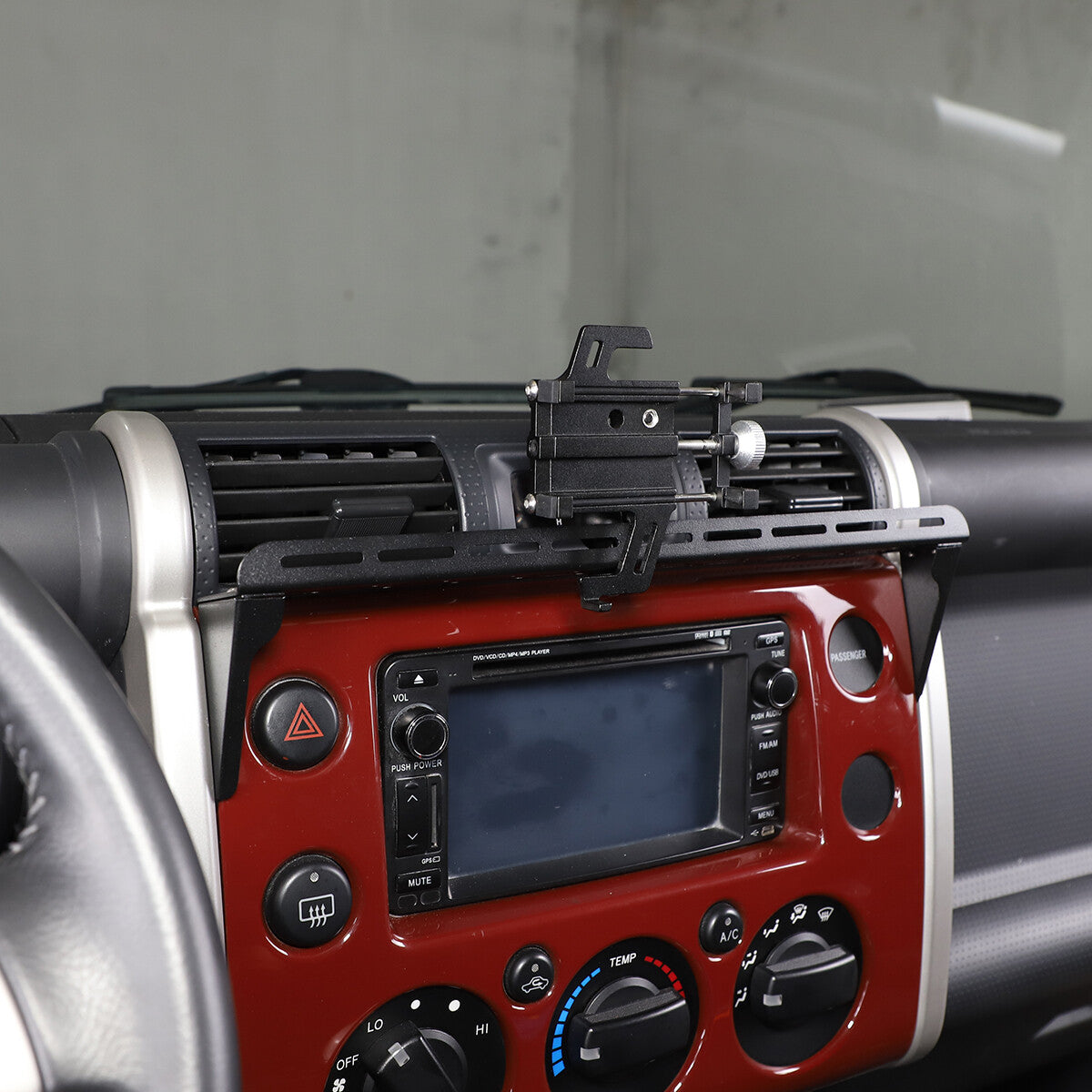 Center Console Multi-functional Double Phone Holder For FJ Cruiser 2007-21 7