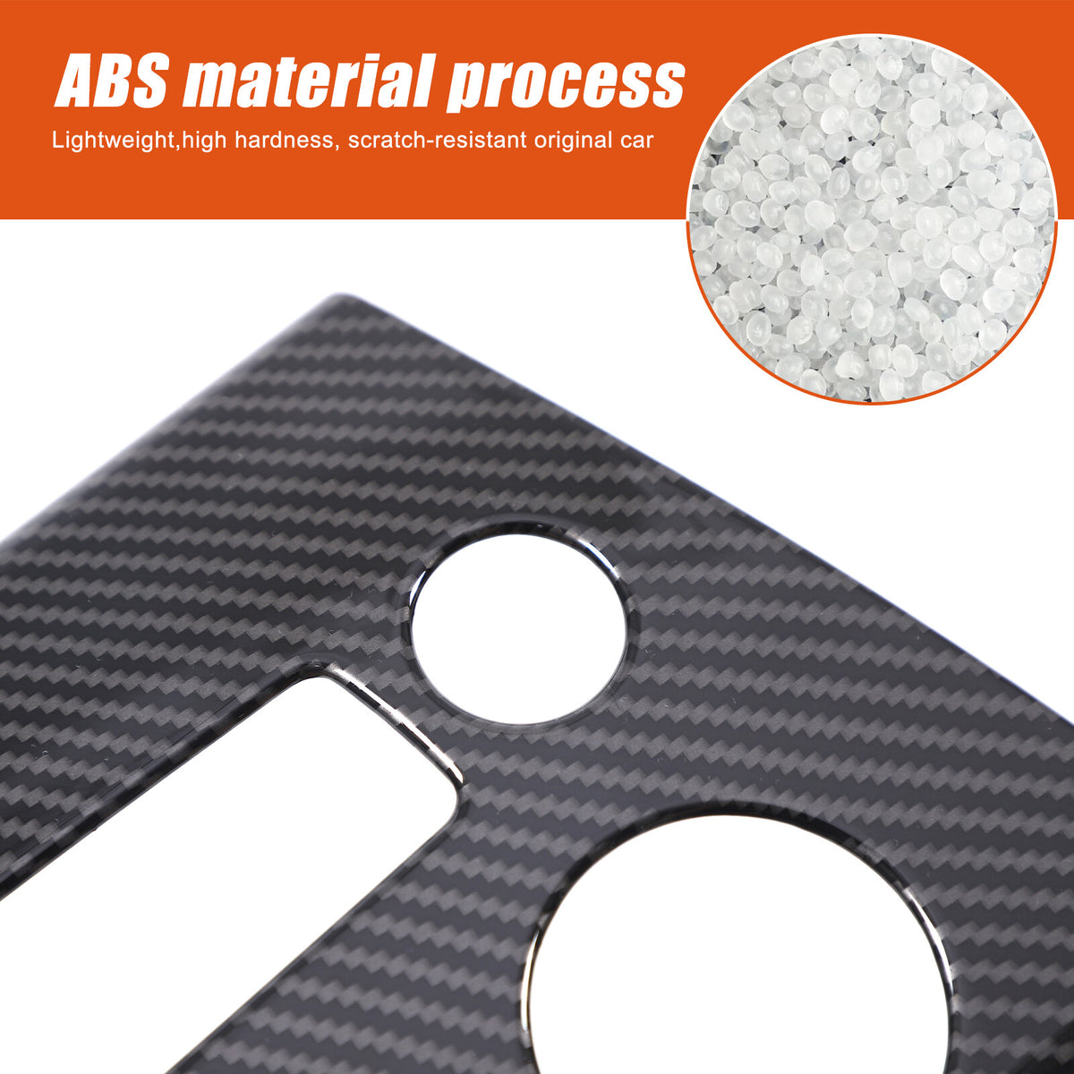 ABS Carbon Center Air Conditioning Cover Trim For BMW 6 Series E63 E64 2004-2009 14