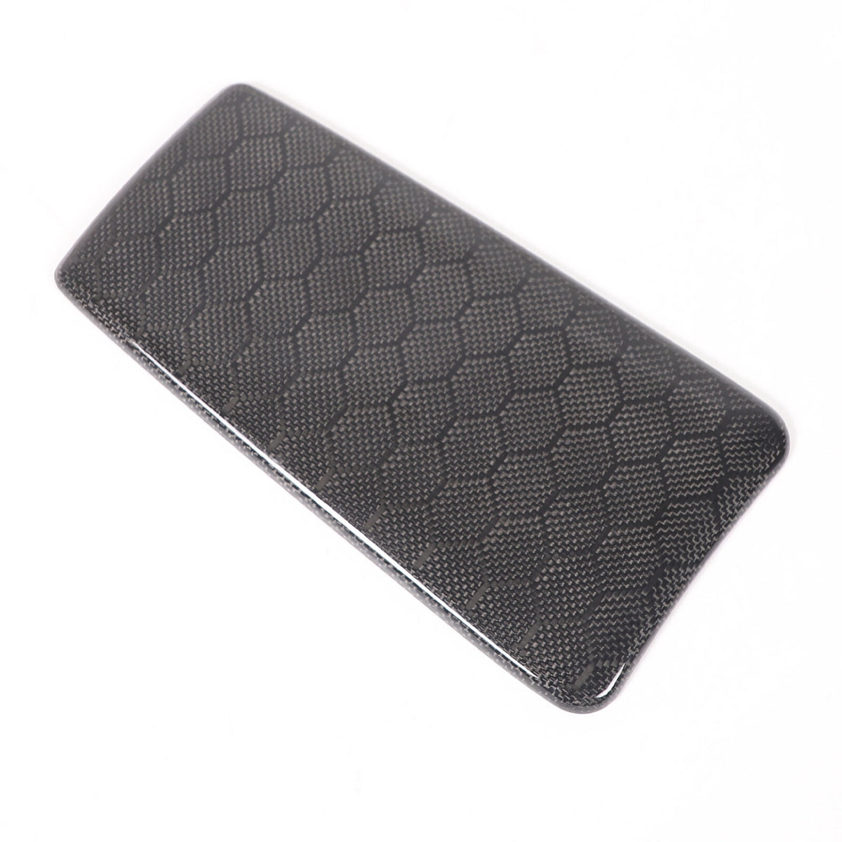 Real Honeycomb Carbon Fiber Center Armrest Box Cover Trim For Mazda MX-5 2016+ 24