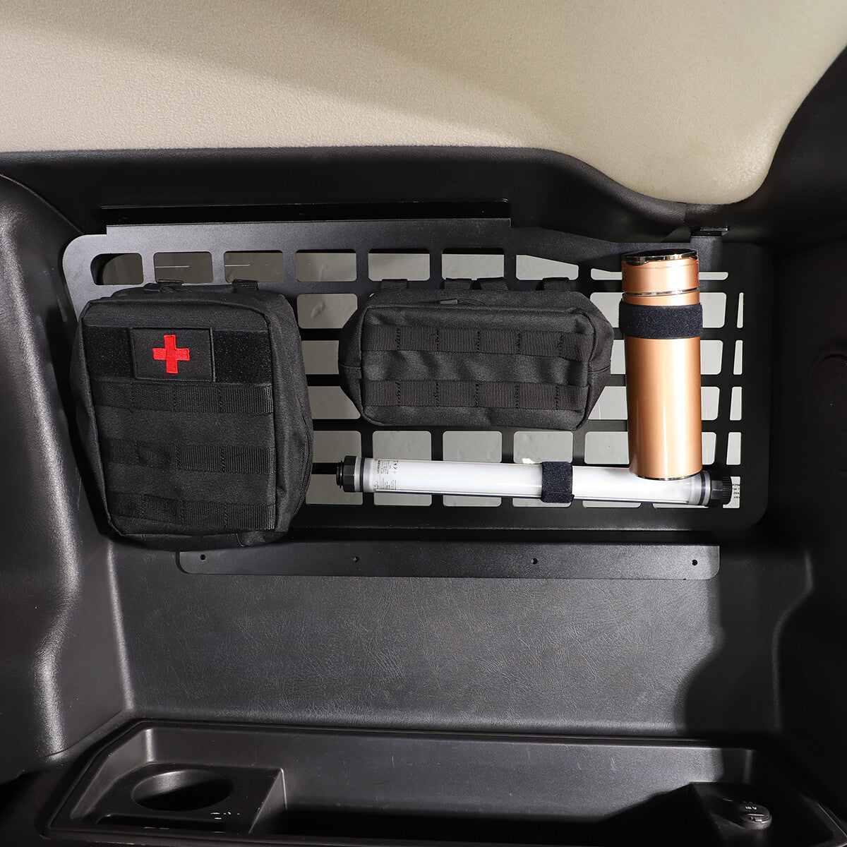 Car Trunk Shelf Storage Bracket Luggage Rack With Bag For Hummer H2 2003-2009 7