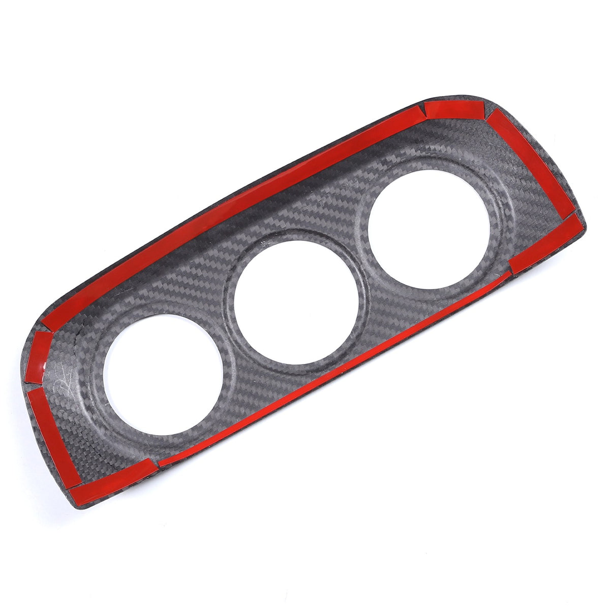 Real Carbon Fiber Center Console AC Switch Trim Cover For Nissan 400Z Z34 11