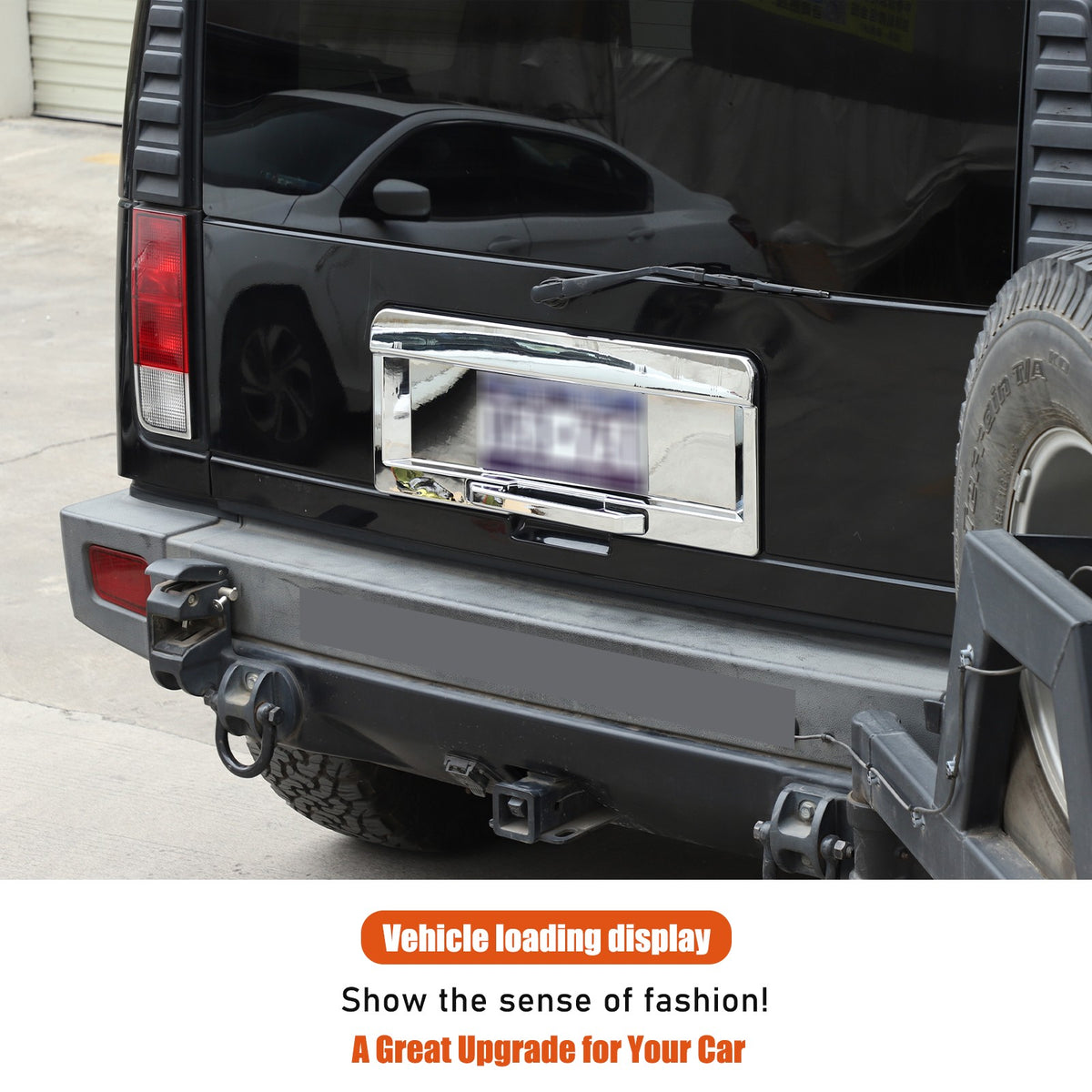 Silver Chrome Exterior Door Handle Mirror Hood Vent Trim Kit For Hummer H2 03-09 153