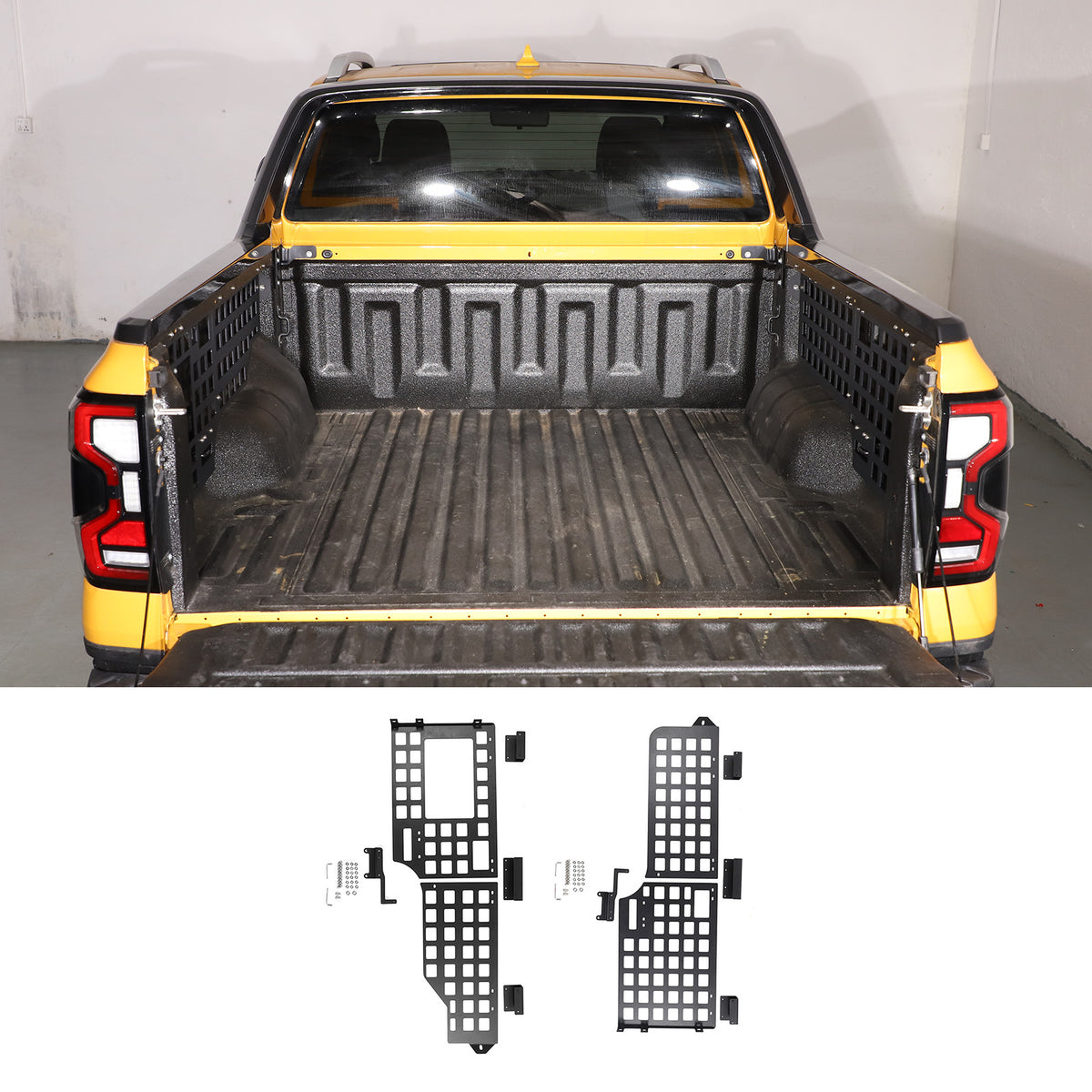 Tailgate Body Armor Side Bed Molle Panel Storage Rack for Ford Ranger 2024-2025 10