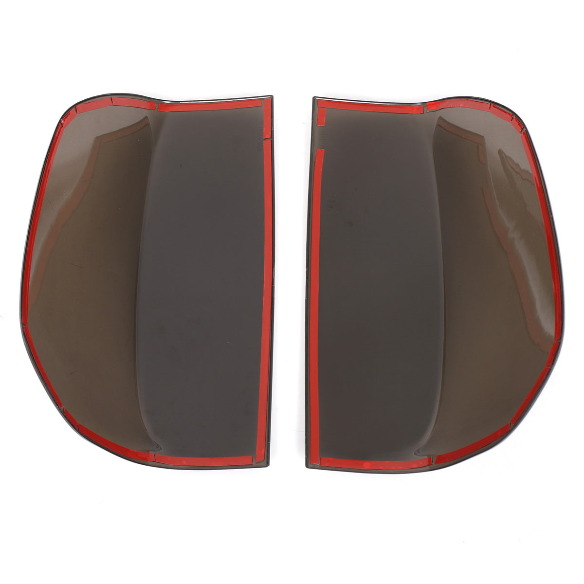 Smoked Black Taillight Lamp Cover Trim Overlays For Honda Ridgeline 2017+ US 11