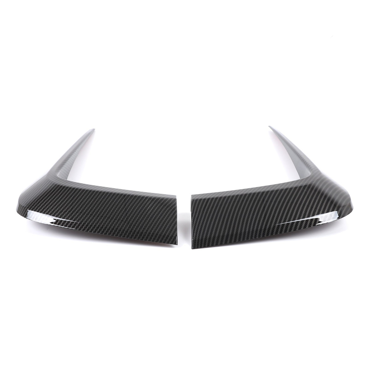 Carbon Fiber ABS Front Bumper Side Air Intake Trim For Honda Pilot 2015-2022 16