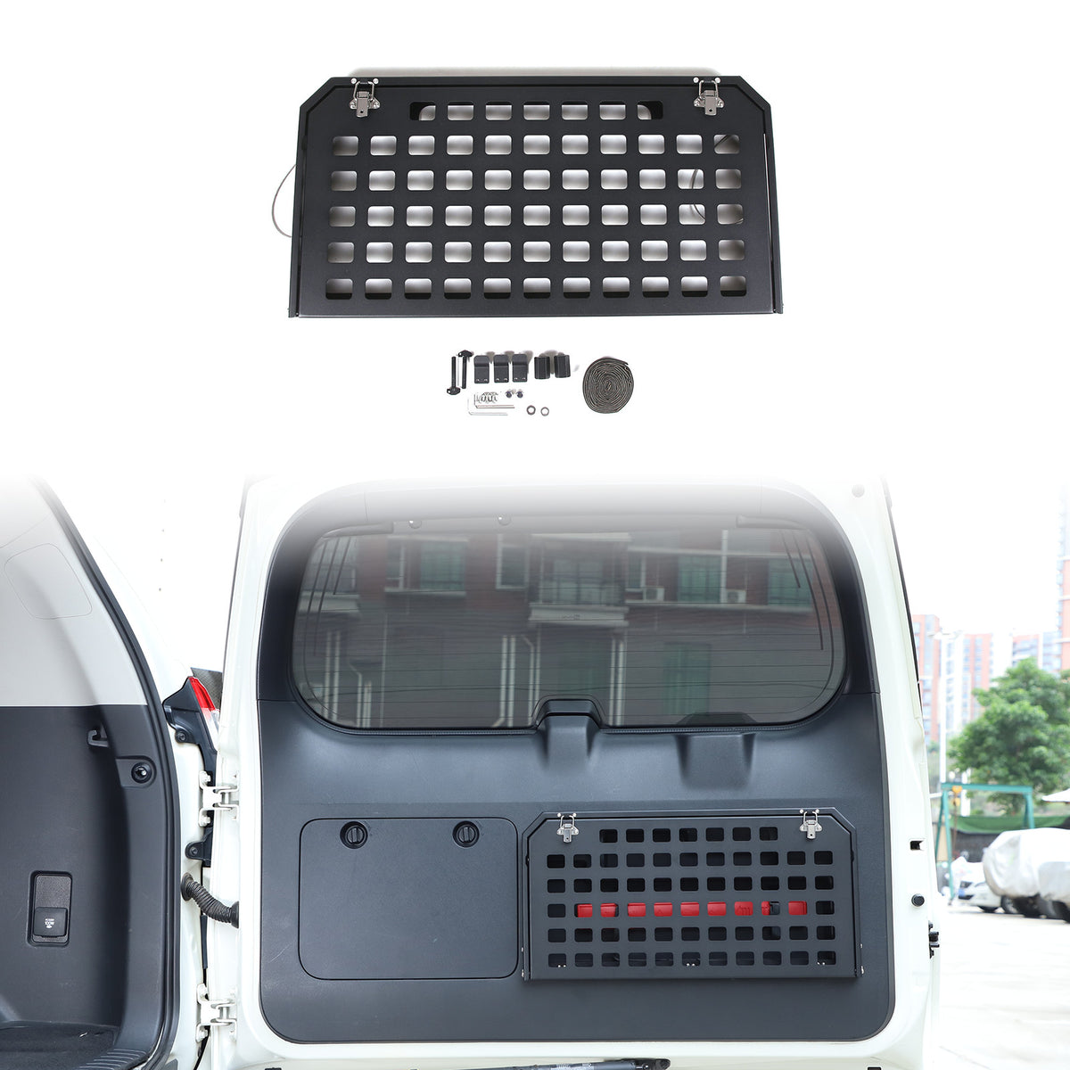 Tailgate Table Rear Door Foldable Car Shelf For Toyota Land Cruiser Prado 10-23 9