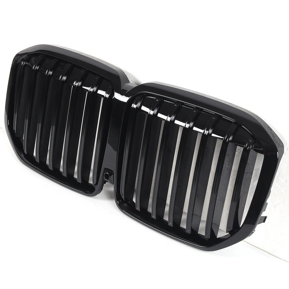 Glossy Black Car Front Bumper Line Kidney Grille Grill For BMW X7 G07 2023-2024 10
